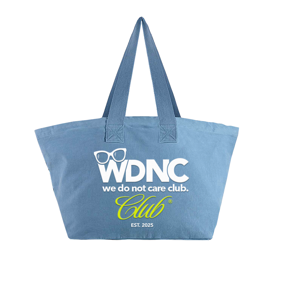 WDNC Denim Tote Bag - PRE ORDER