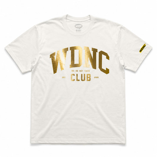 WDNC COLLEGIATE ACTIVE TEE (FOIL PRINT) - PRE ORDER